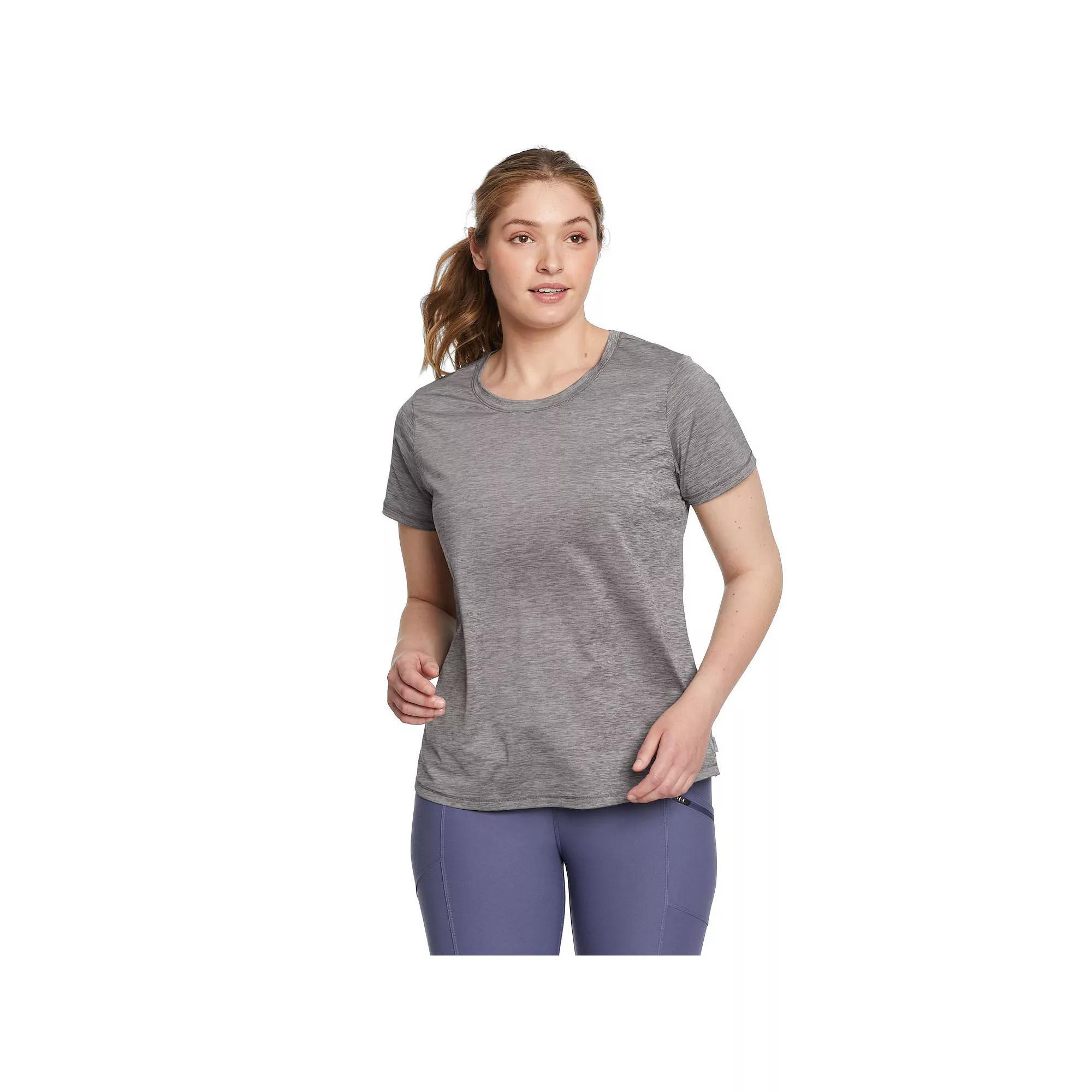 Women's Eddie Bauer Resolution Short Sleeve Tee, Size: Large, Wisteria Product Image