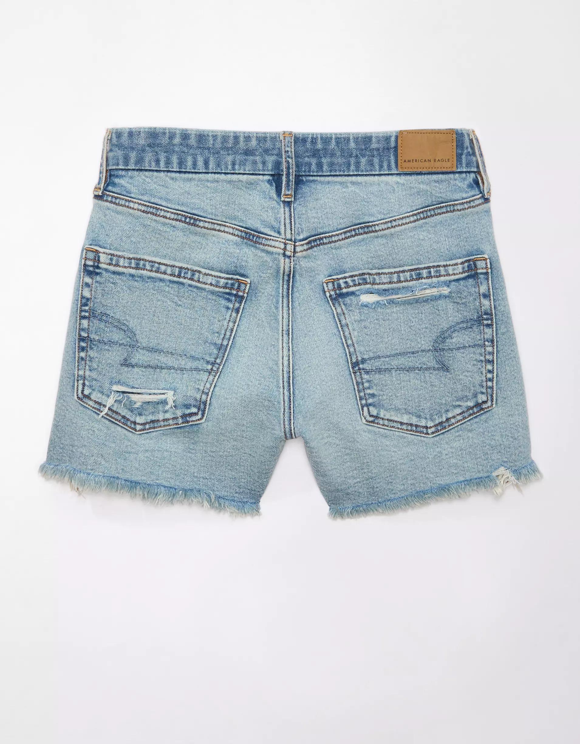 AE Strigid Curvy Super High-Waisted Relaxed Short Product Image