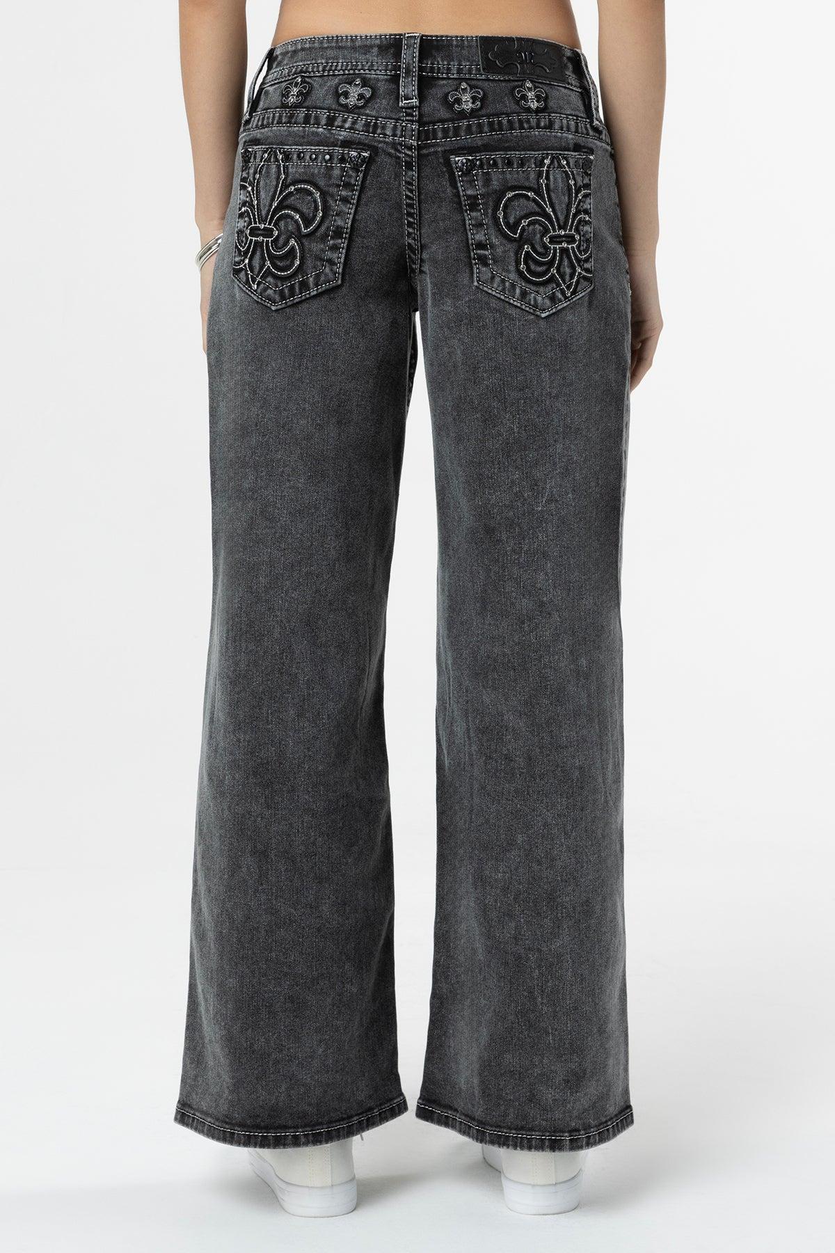 Miss Fleur Wide Leg Jeans Product Image
