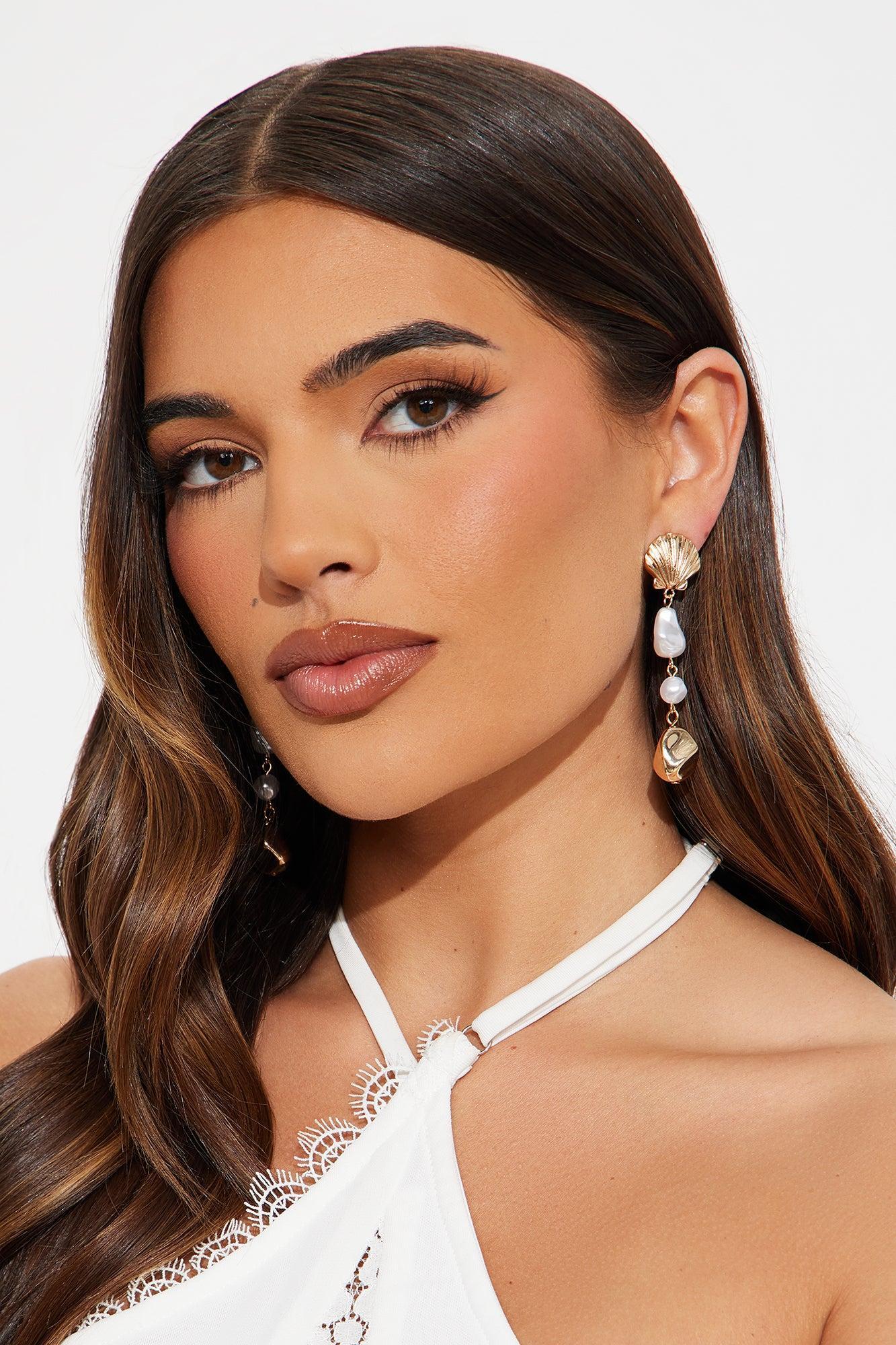 By The Shore Earrings - Gold Product Image