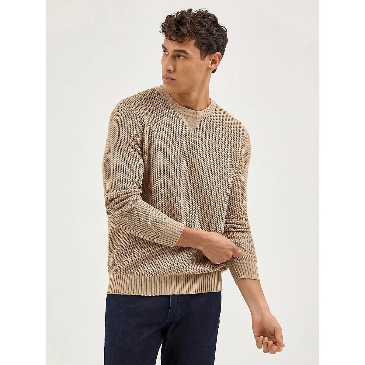 Men's Crewneck Sweater in Navy Product Image
