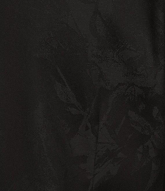Murano Big & Tall Slim Fit Jacquard Long Sleeve Woven Shirt Product Image