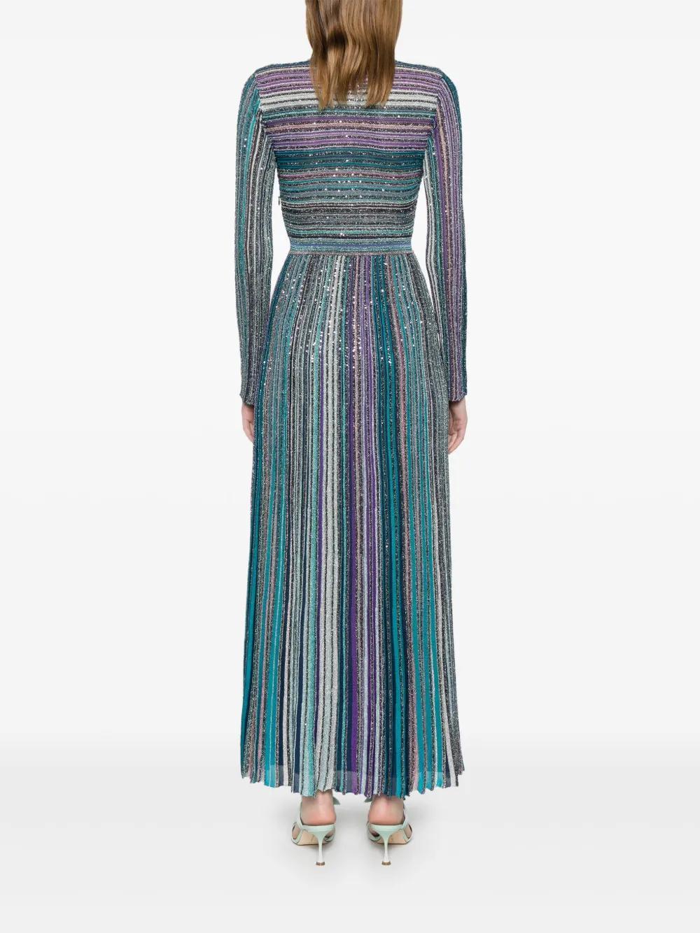sequin-embellished maxi dress Product Image