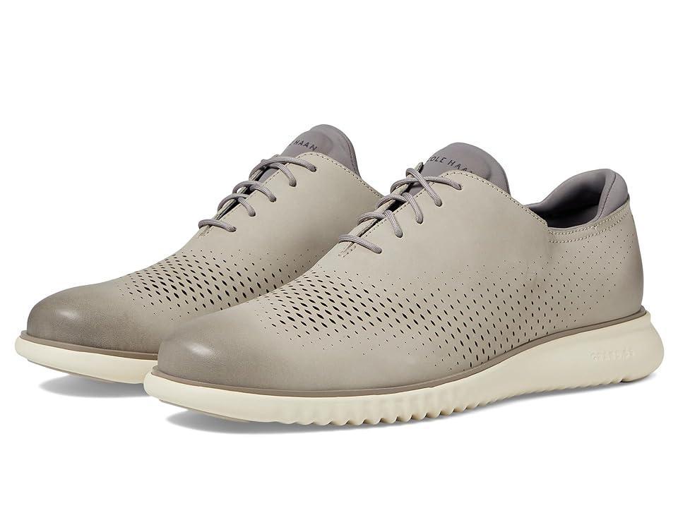 Cole Haan Mens 2.ZERGRAND Nubuck Stitchlite Laser Cut Oxfords Product Image