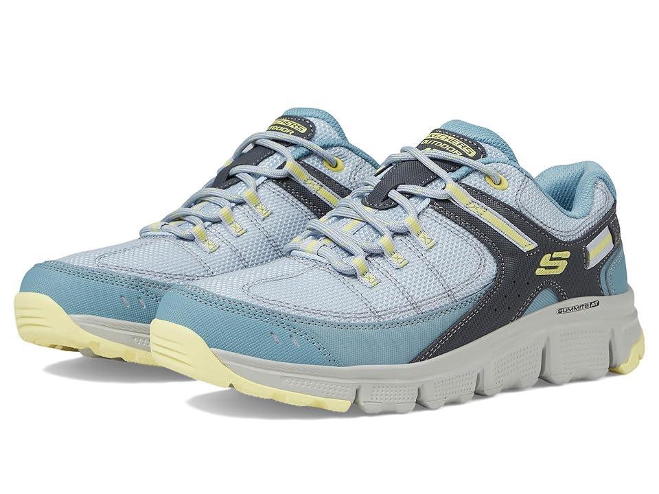 Skechers Summits At Artists Bluff Women's Shoes, Size: 6, Blue Yellow Product Image