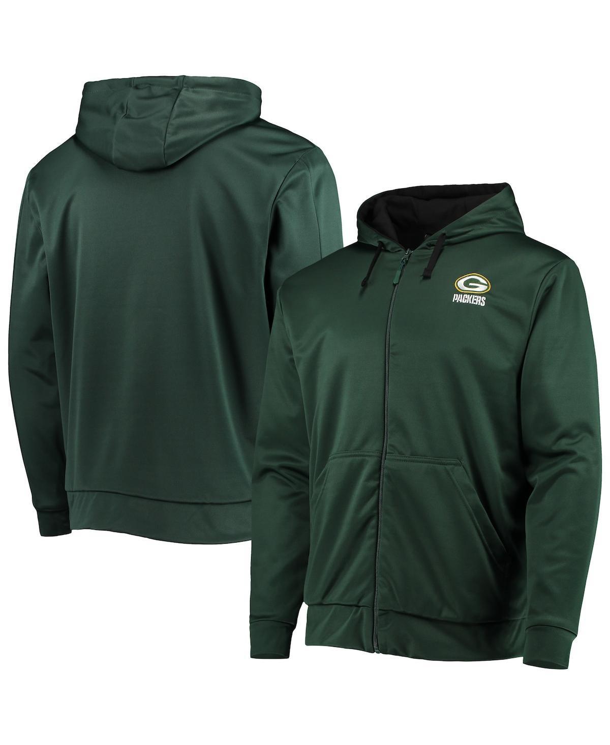 Men's Dunbrooke Green/Black Green Bay Packers Apprentice Full-Zip Hoodie, Size: XL Product Image