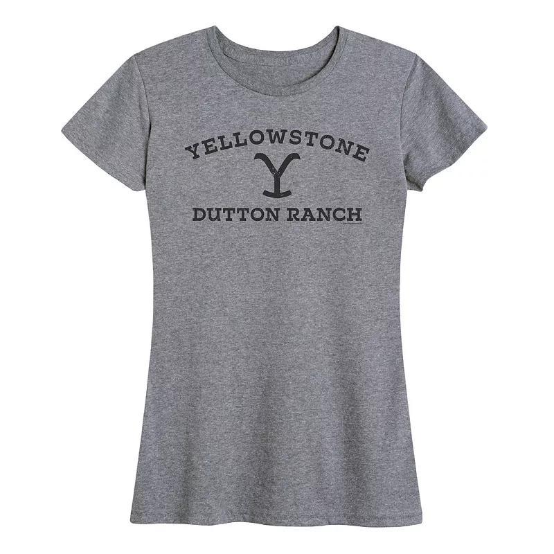 Disneys Lilo & Stitch Womens Chicks Graphic Tee Grey Gray Product Image