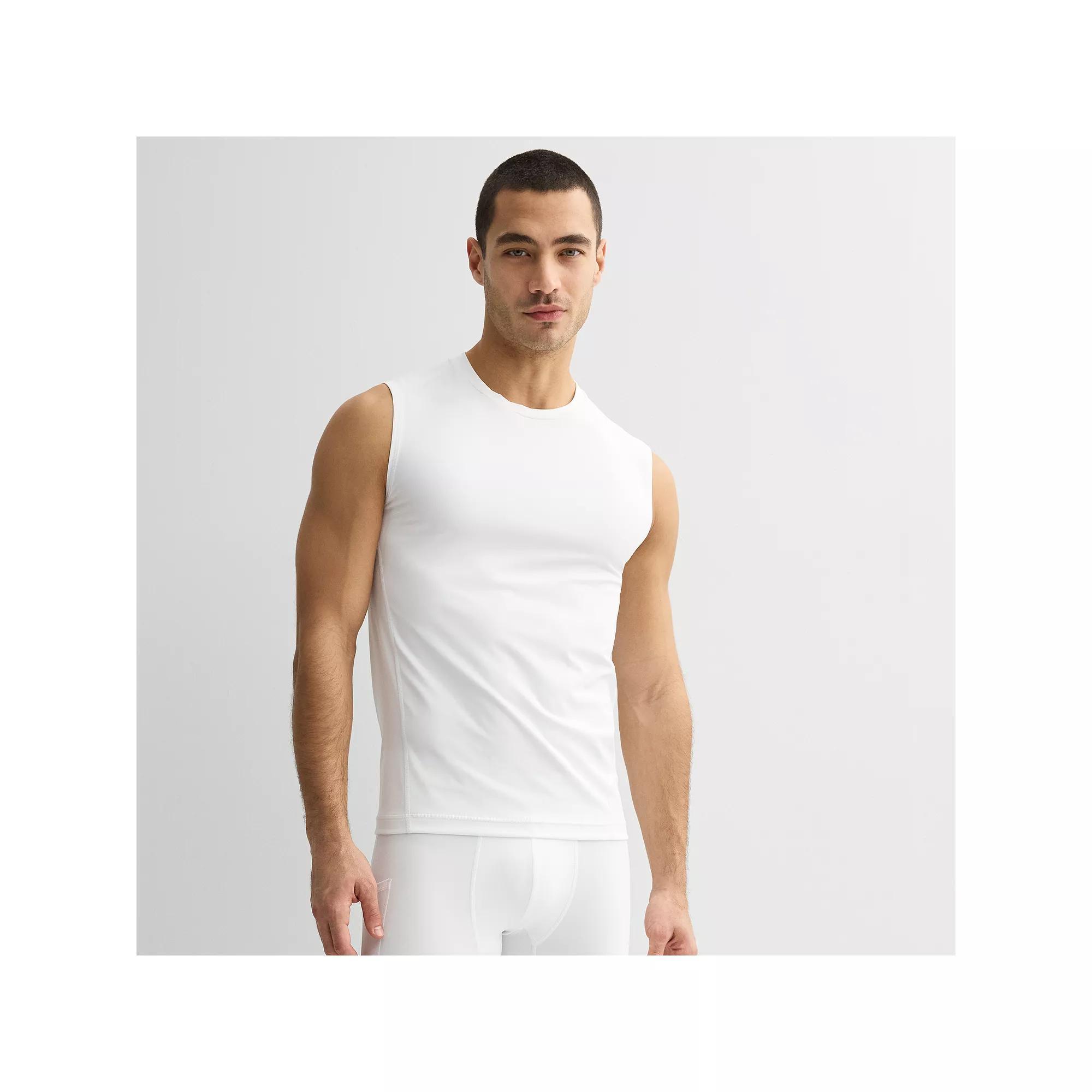 Men's Tek Gear® Base Layer Tank Top, Size: Small, Modern White Product Image
