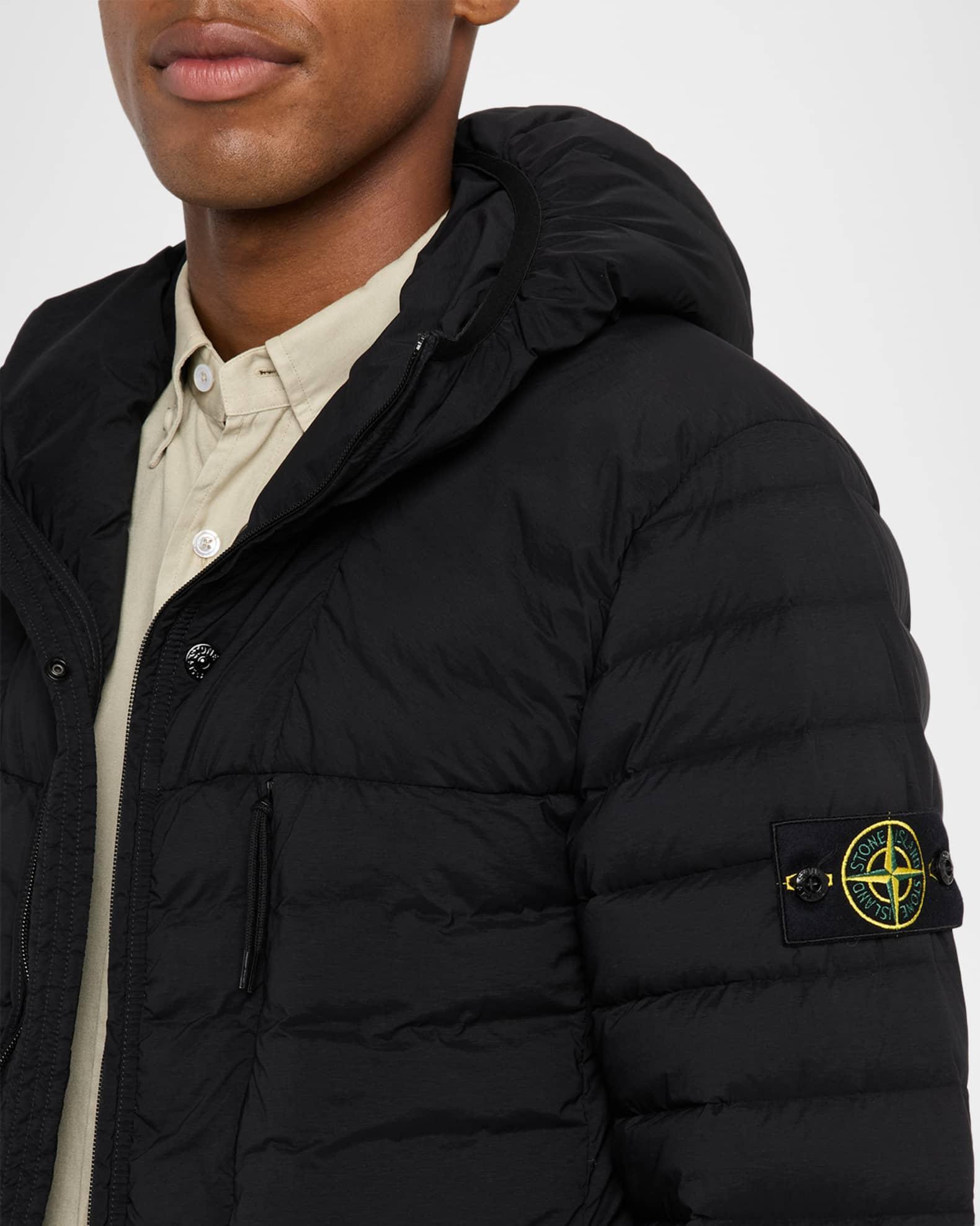 Men's Nylon Seamless Tunnel Down Jacket Product Image