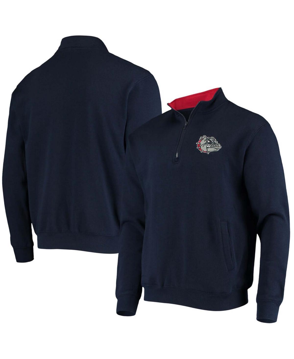 Men's Colosseum Navy Gonzaga Bulldogs Tortugas Logo Quarter-Zip Jacket, Size: Medium, Zag Blue Product Image