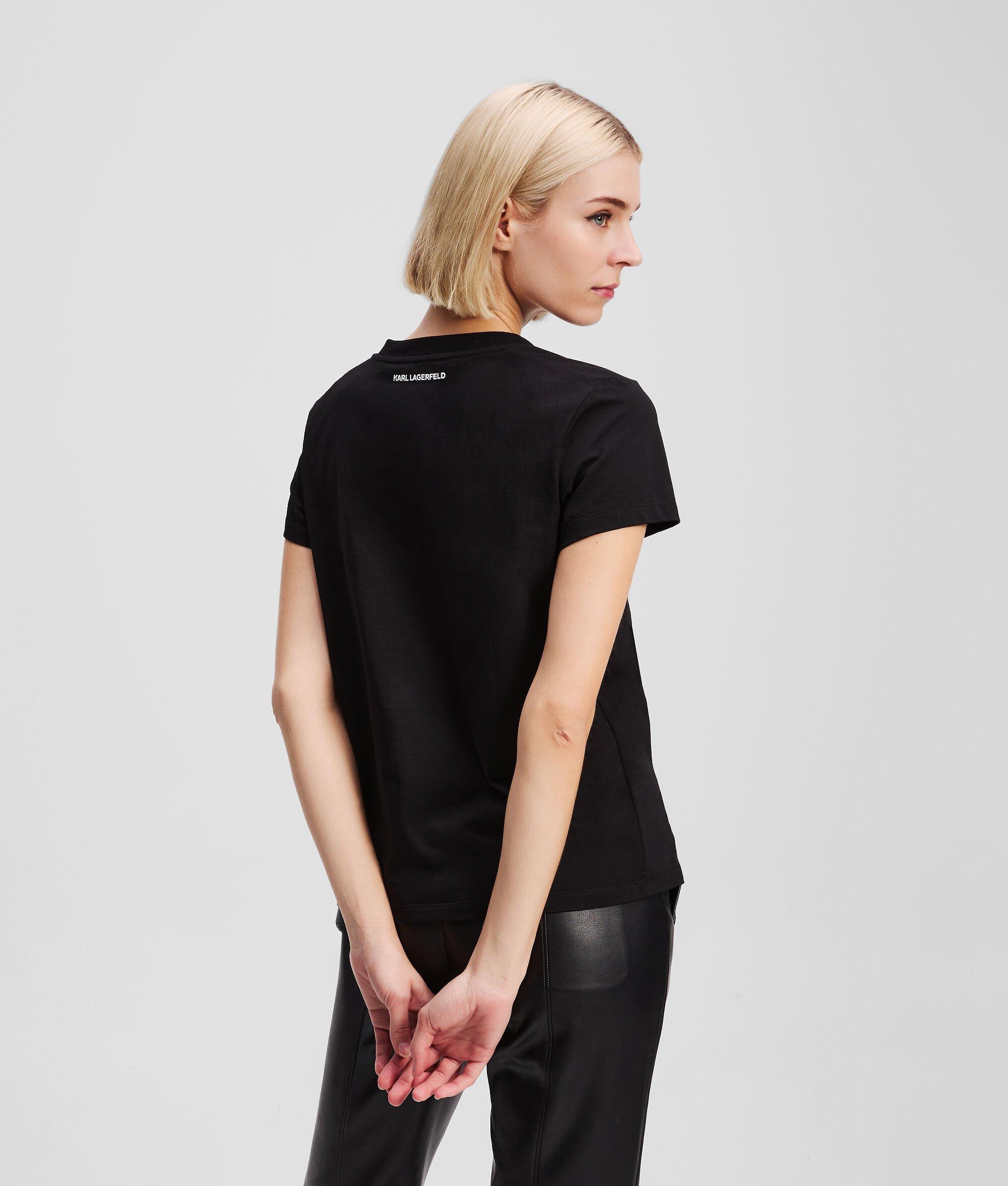 RHINESTONE IKON CHOUPETTE V-NECK T-SHIRT Product Image