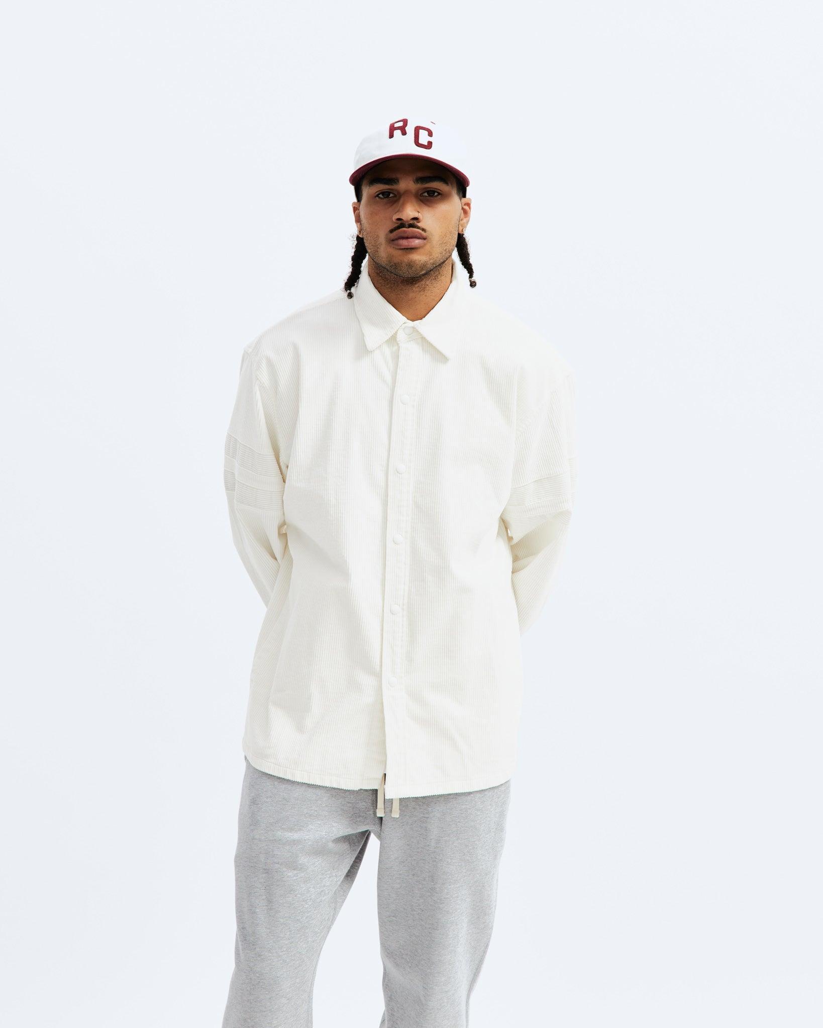 Cotton Corduroy Drill Overshirt Male Product Image