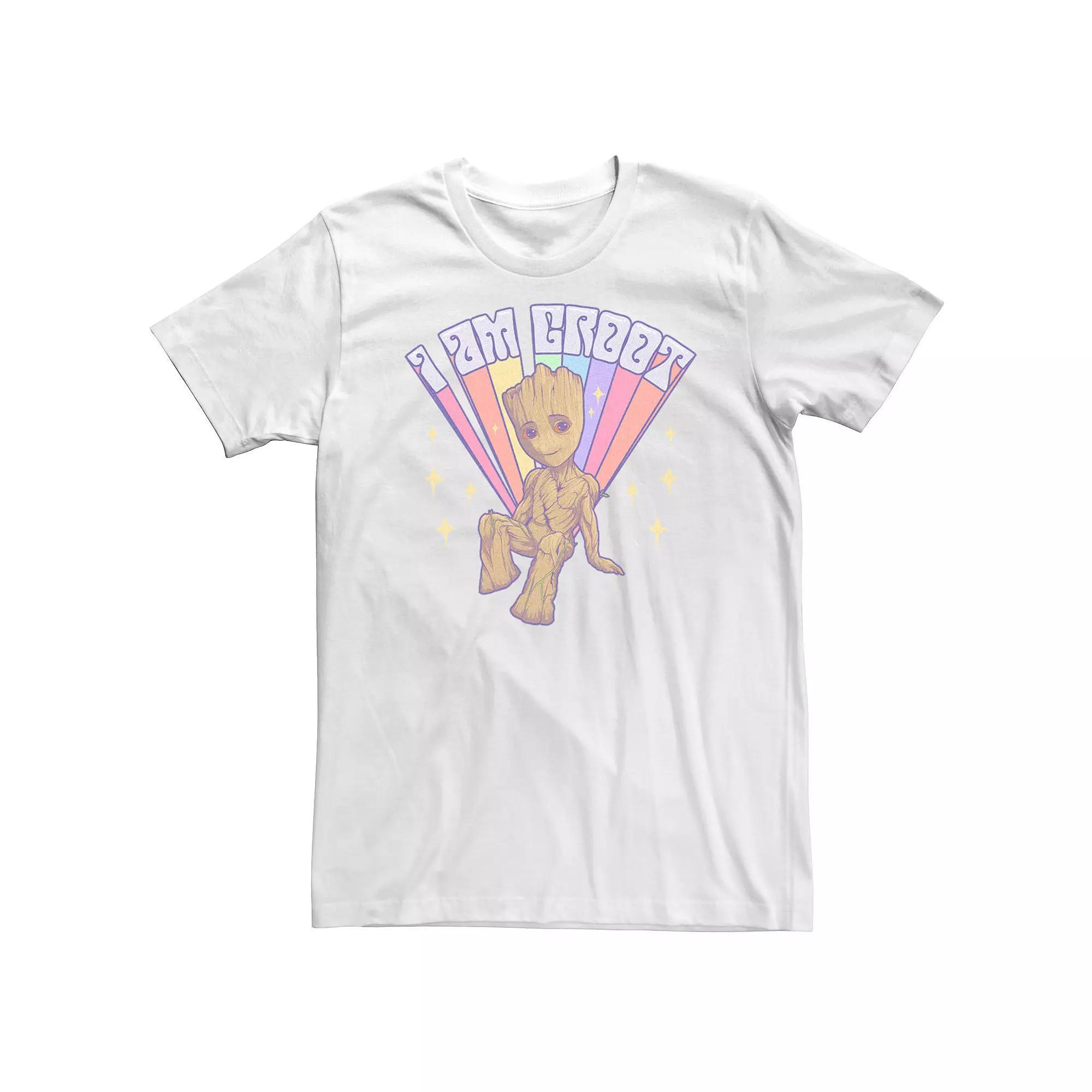 Big & Tall Marvel Guardians of the Galaxy Classic I Am Prideful Groot Tee, Mens Product Image