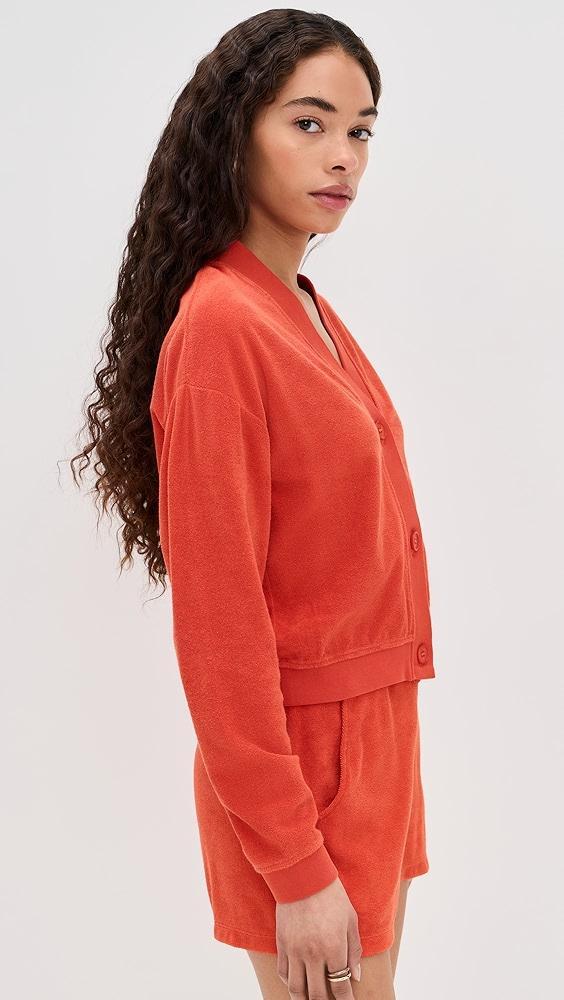KULE The Terry Bay Cardigan | Shopbop Product Image