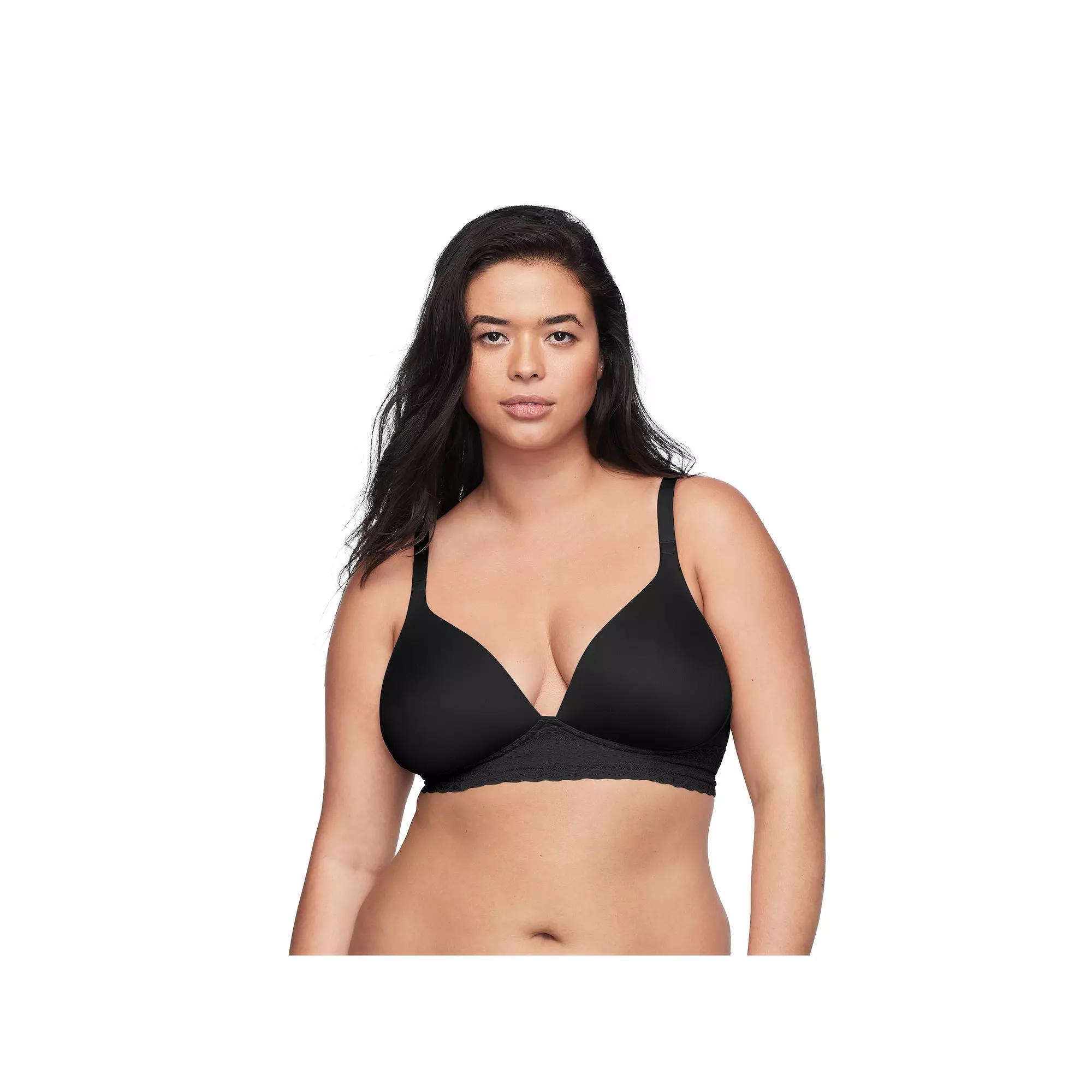 Simply Perfect by Warner's Women's Supersoft Lace Wirefree Bra - Butterscotch 36A: Medium Support, Padded Cup Product Image