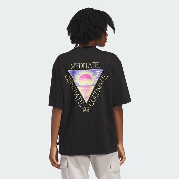 Elements Meditate Graphic Boyfriend Tee Product Image