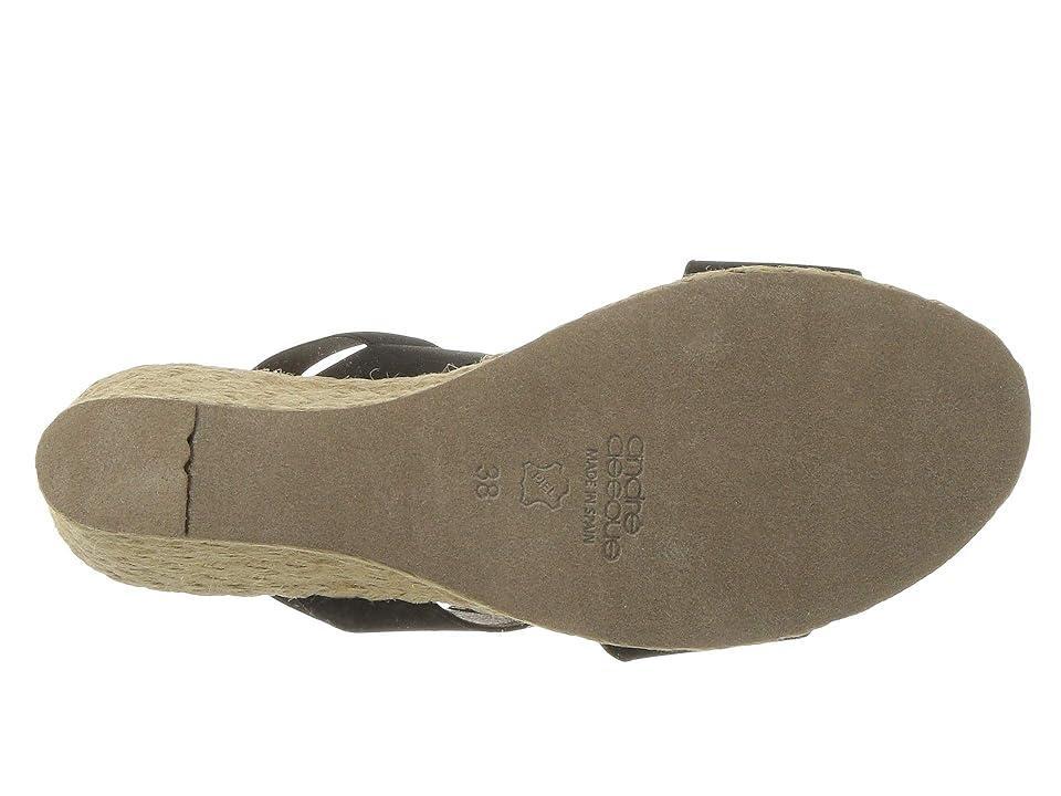 Andre Assous Womens Allison Strappy Espadrille Wedge Sandals Product Image