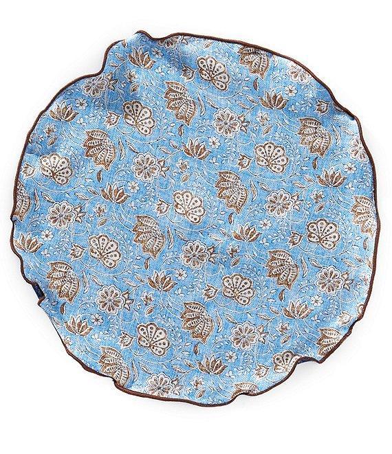 Edward Armah Flower Halo Dot Silk Pocket Square Product Image