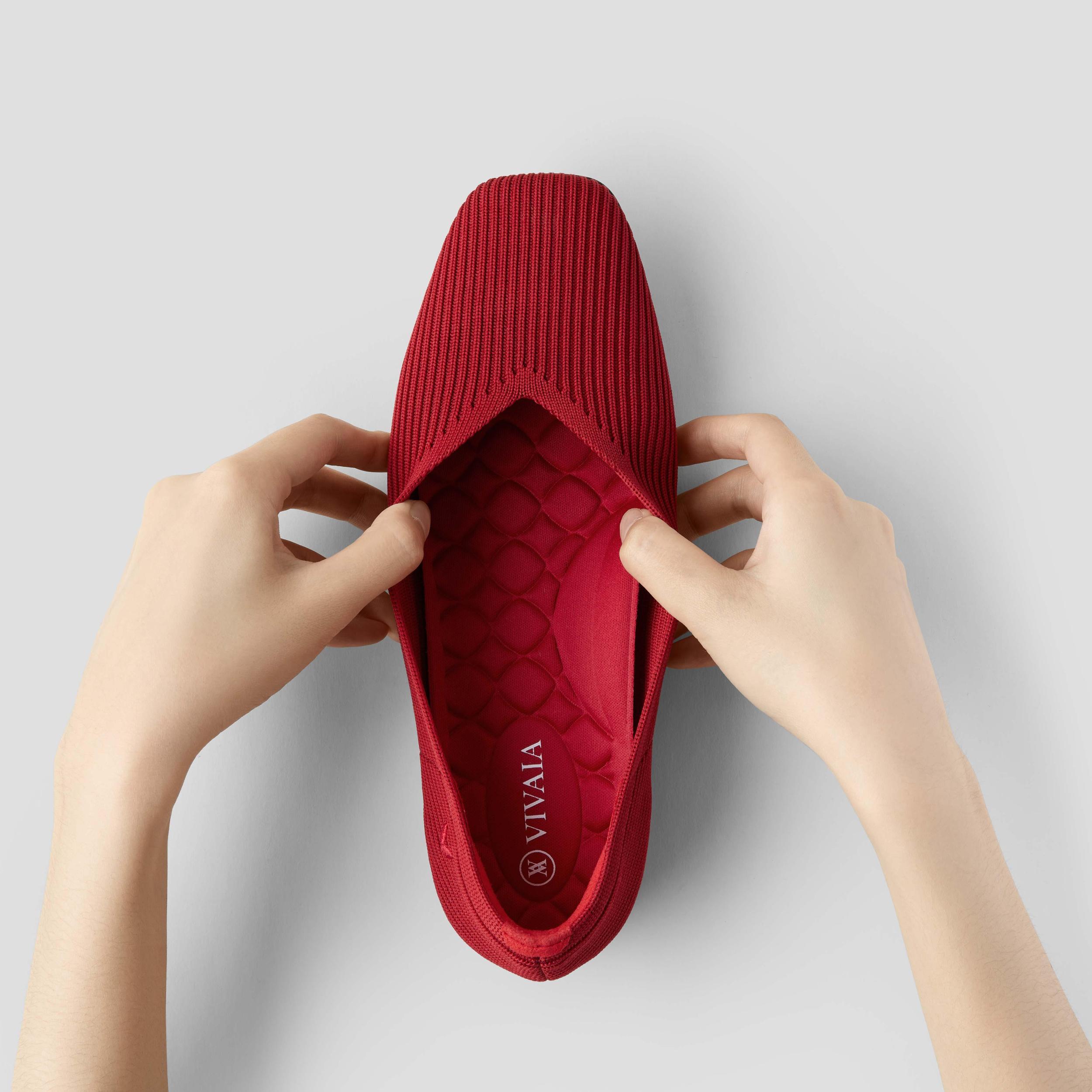 Lightweight Square-Toe V-Cut Flats (Margot Walker) Product Image