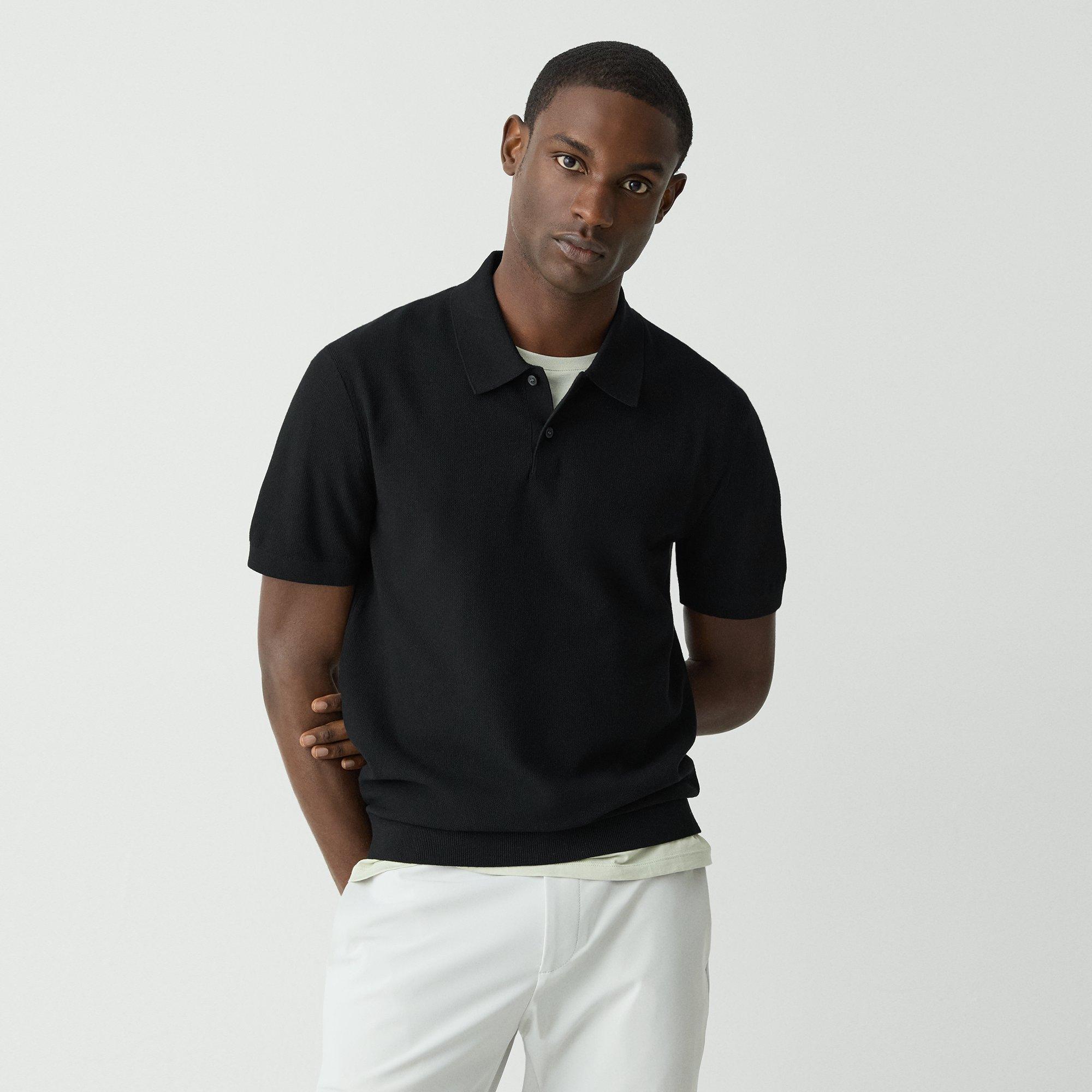 Light Bilen Goris Polo Shirt | Theory Product Image