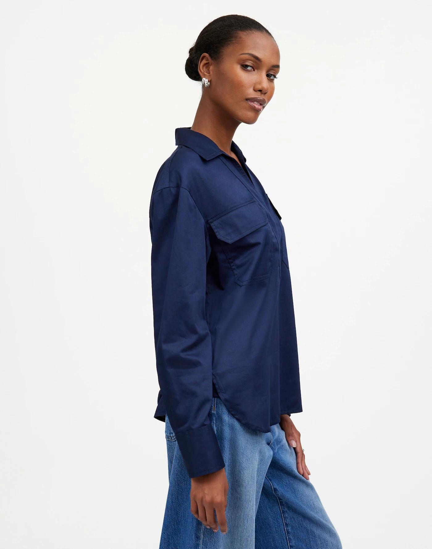 Utility Long-Sleeve Popover Shirt Product Image