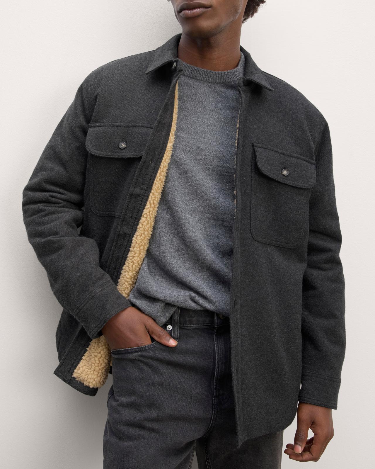 The ReNew Fleece-Lined Heavyweight Overshirt Product Image