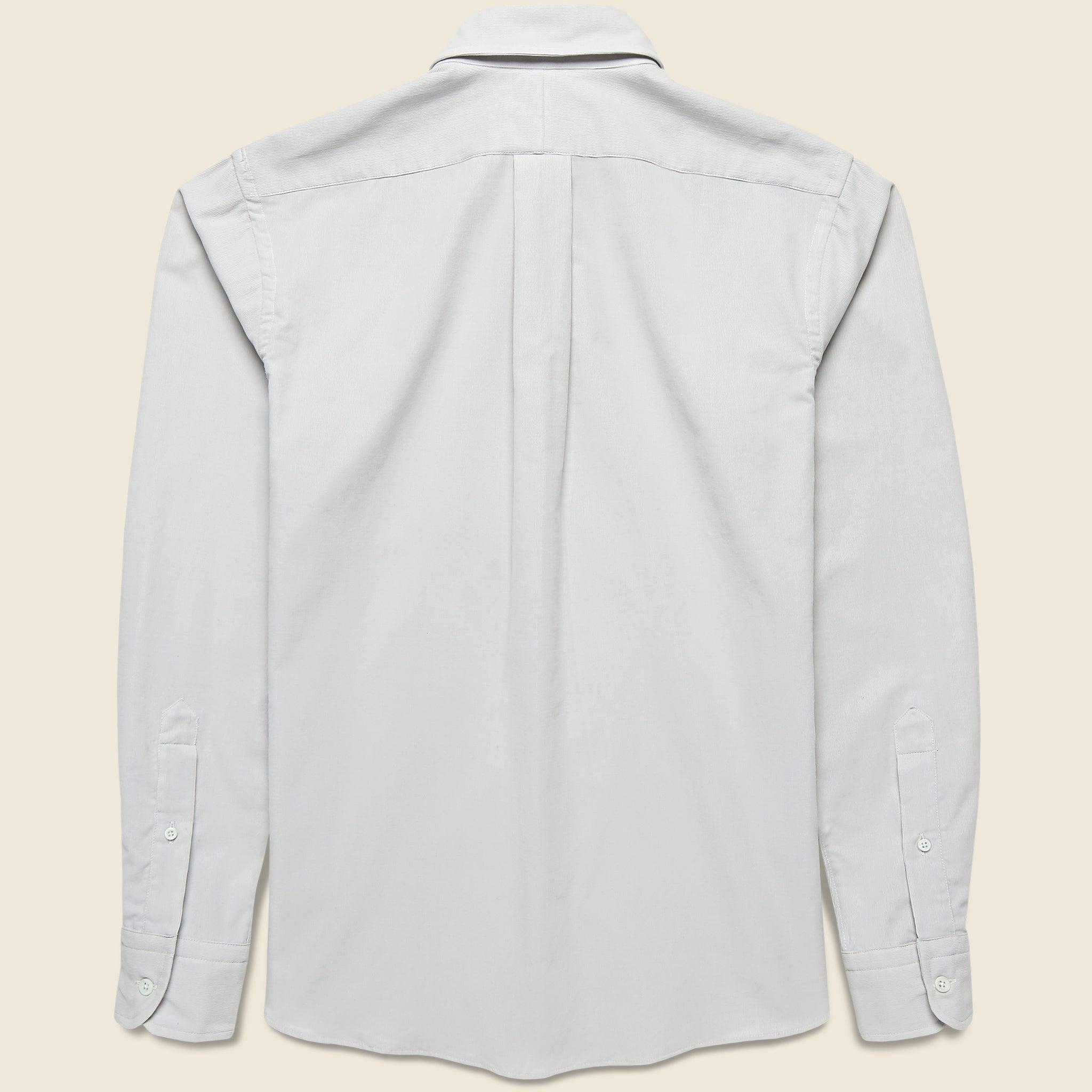 Micro Corduroy Shirt - Ecru Product Image