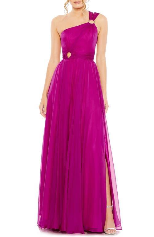 Womens Ieena Strappy One-Shoulder Gown Product Image