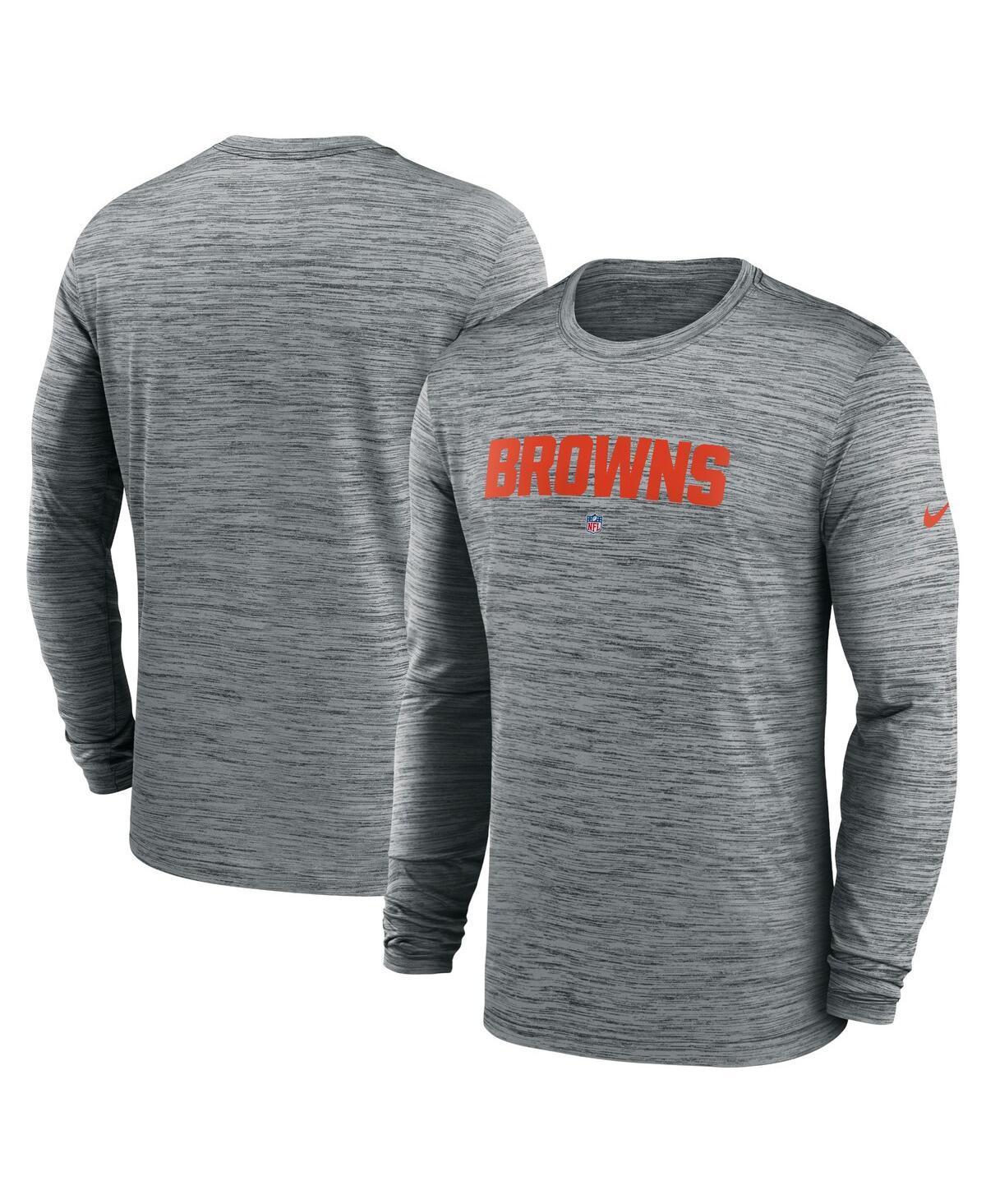 Tampa Bay Buccaneers Sideline Velocity Nike Men's Dri-FIT NFL Long-Sleeve T-Shirt Product Image