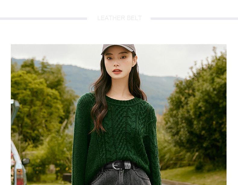 Faux Leather Belt Product Image