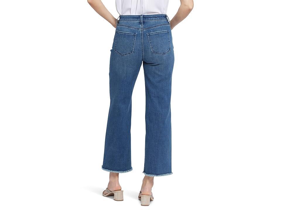 NYDJ High Rise Teresa Wide Leg (Missionblue) Women's Jeans Product Image