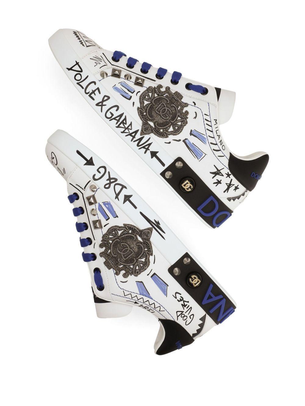 logo-print sneakers Product Image