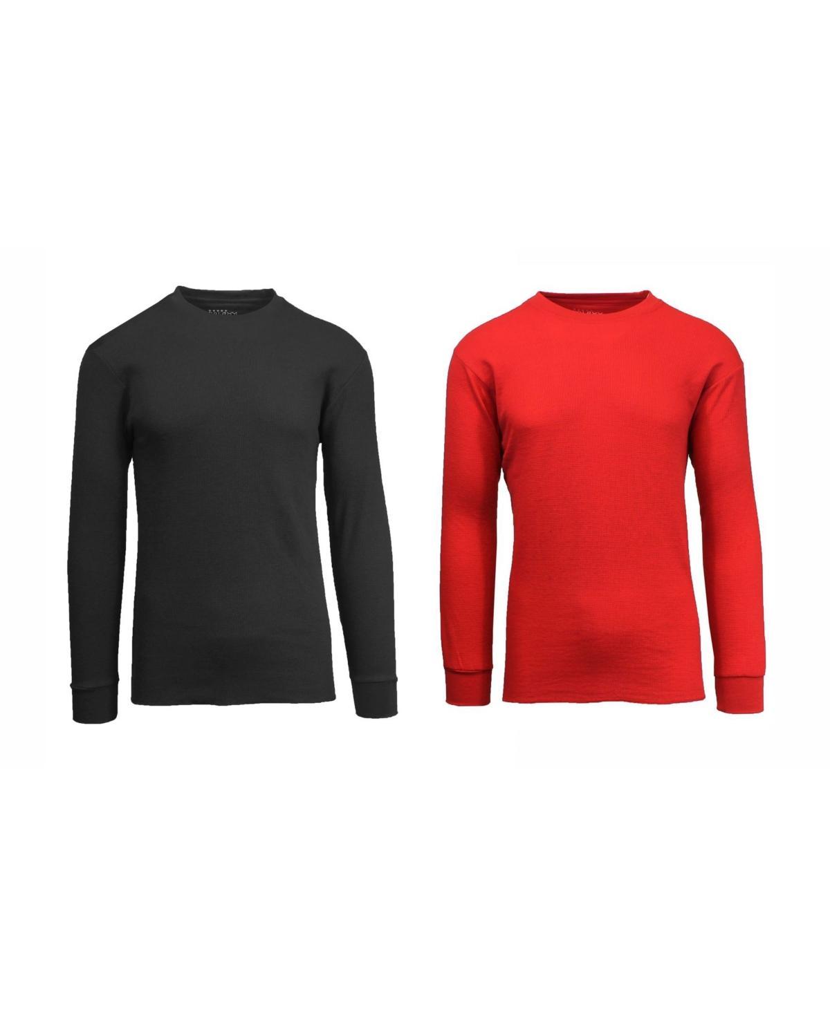 Galaxy By Harvic Mens Waffle Knit Thermal Shirt, Pack of 2 Product Image