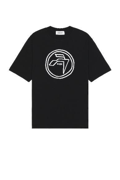 Ambush Hand Drawn Emblem T-shirt in Black Product Image