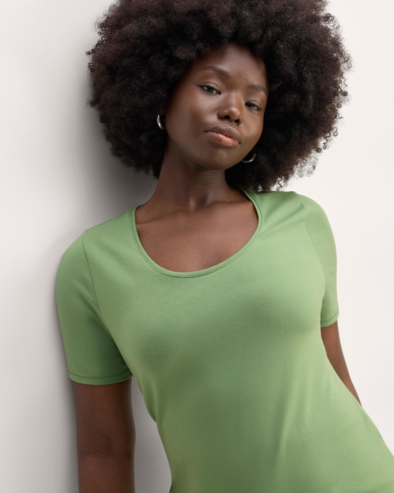 The Form Scoop-Neck Tee Product Image