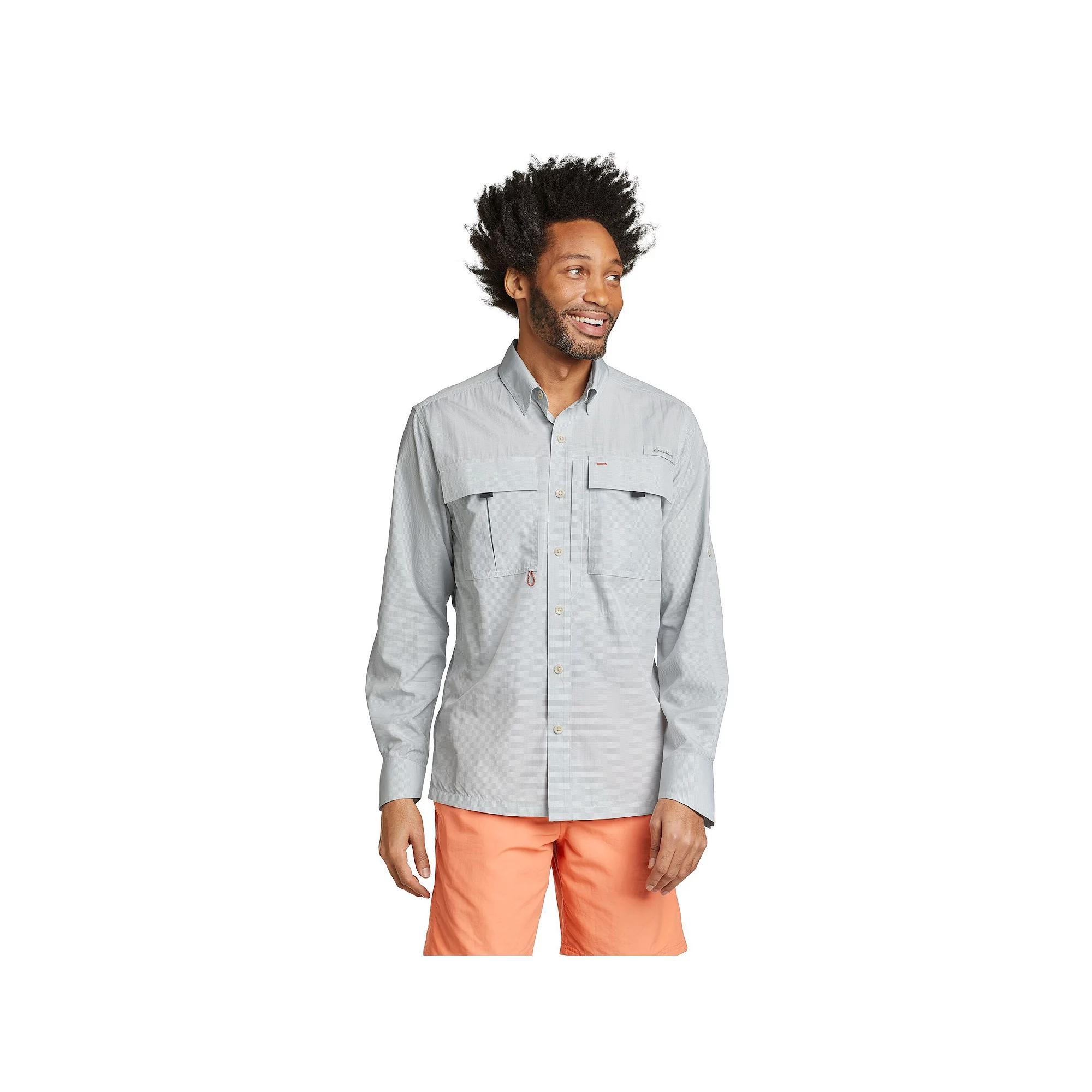 Mens Eddie Bauer Long Sleeve UPF Guide 2.0 Shirt Product Image