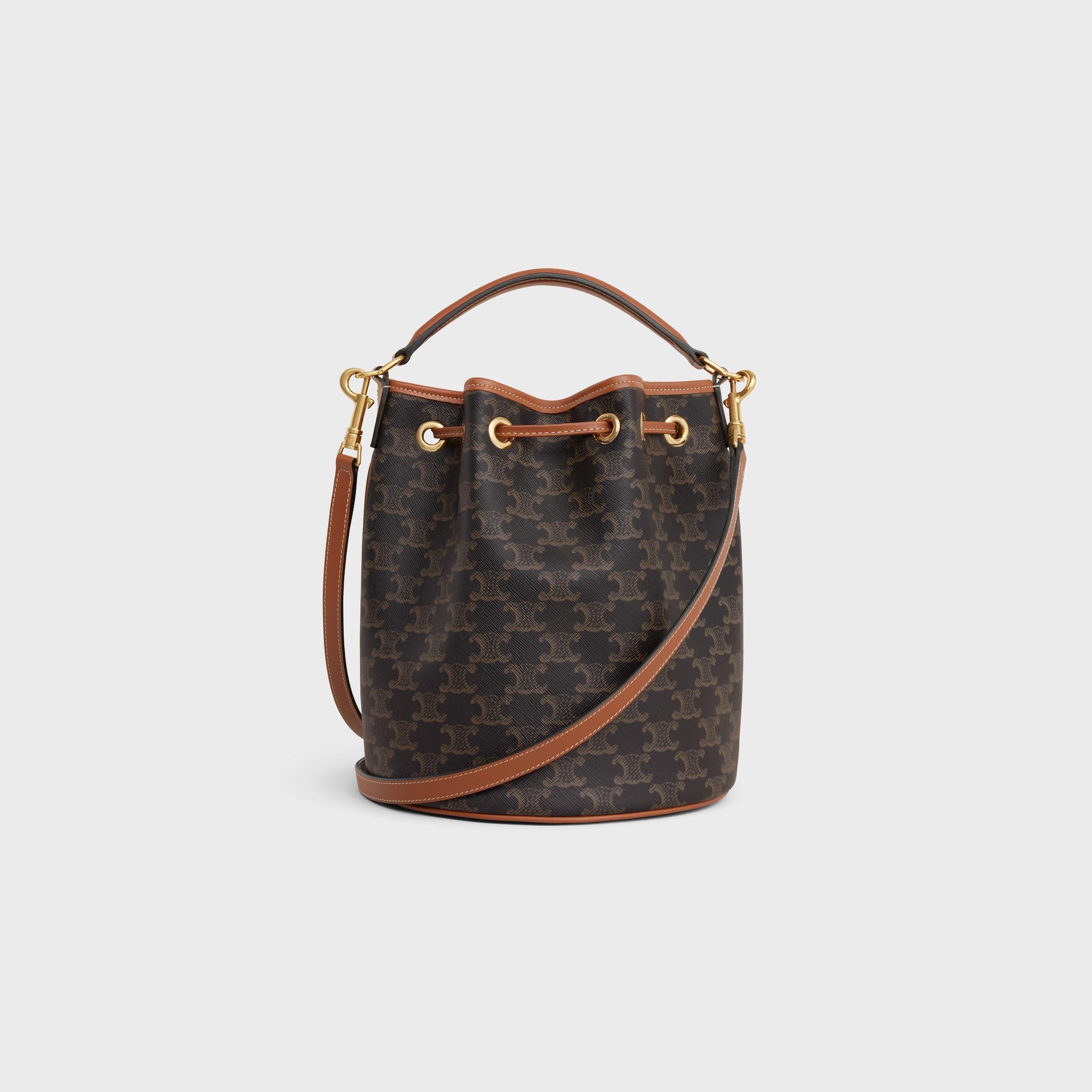 CLARA BAG IN TRIOMPHE CANVAS AND CALFSKIN Product Image