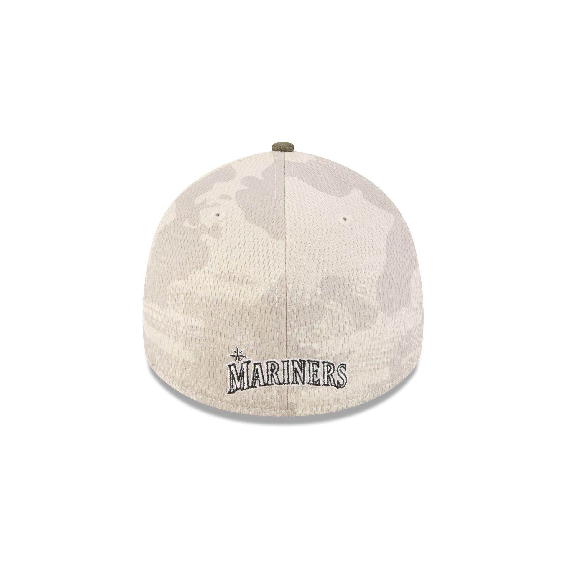 Seattle Mariners Armed Forces Day 2025 39THIRTY Stretch Fit Hat Male Product Image