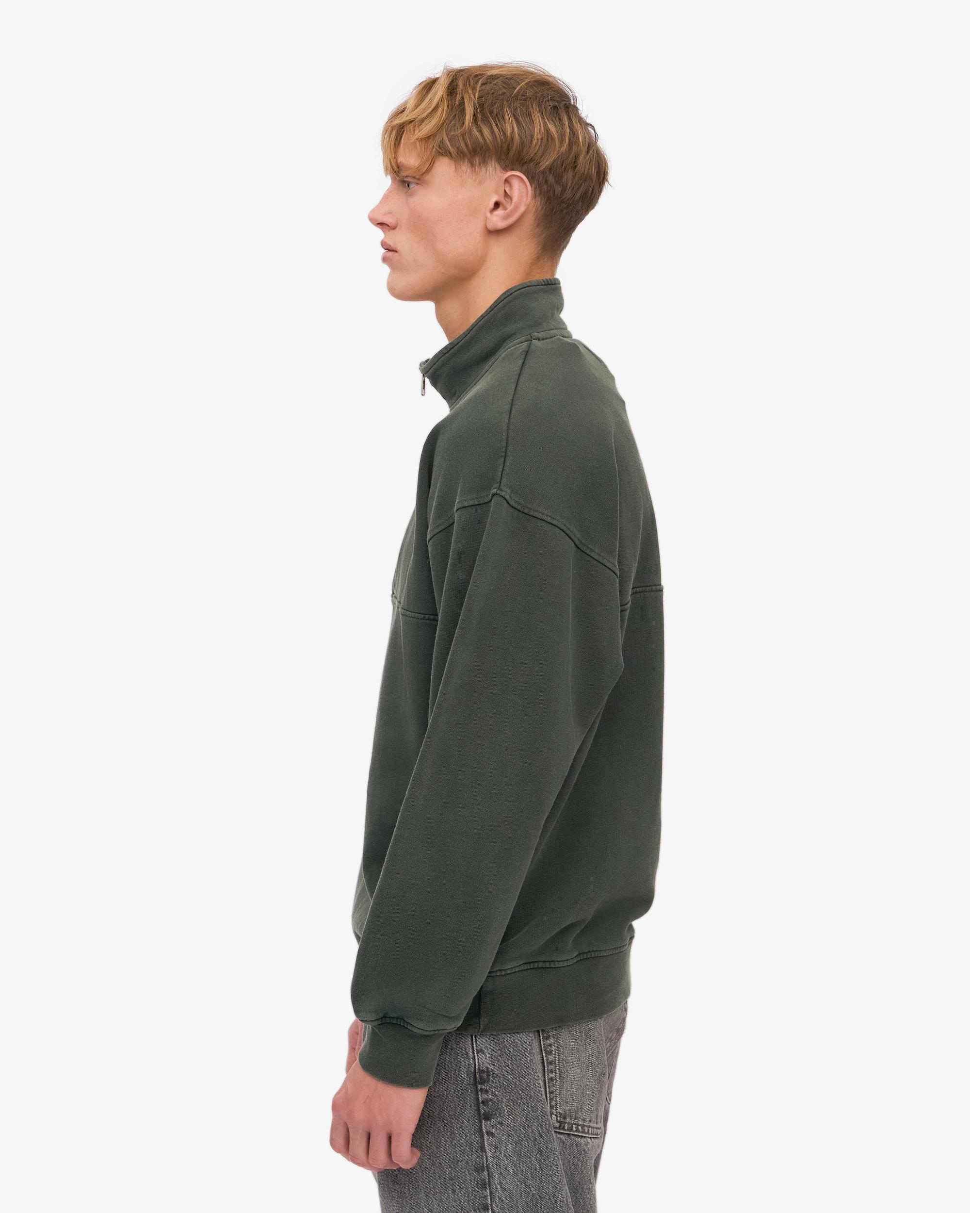 Organic Quarter Zip - Midnight Forest Product Image