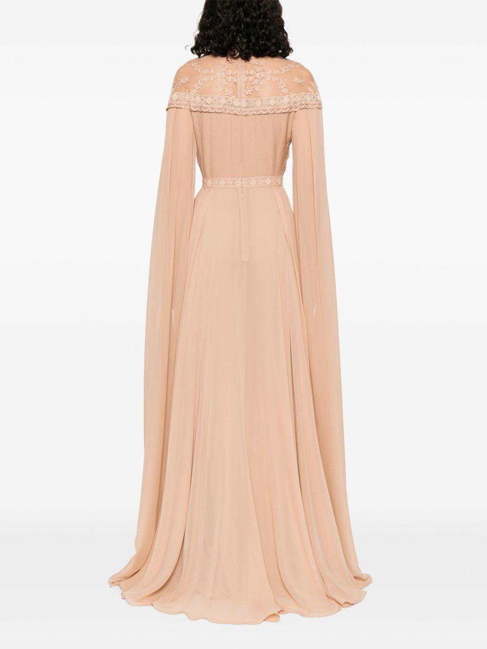 lace-trim gown Product Image