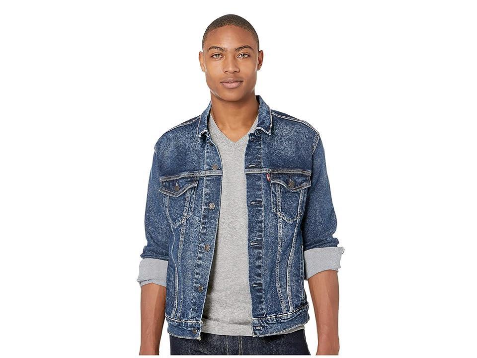 Men's Levi's® Trucker Denim Jacket, Size: XL, Black Product Image