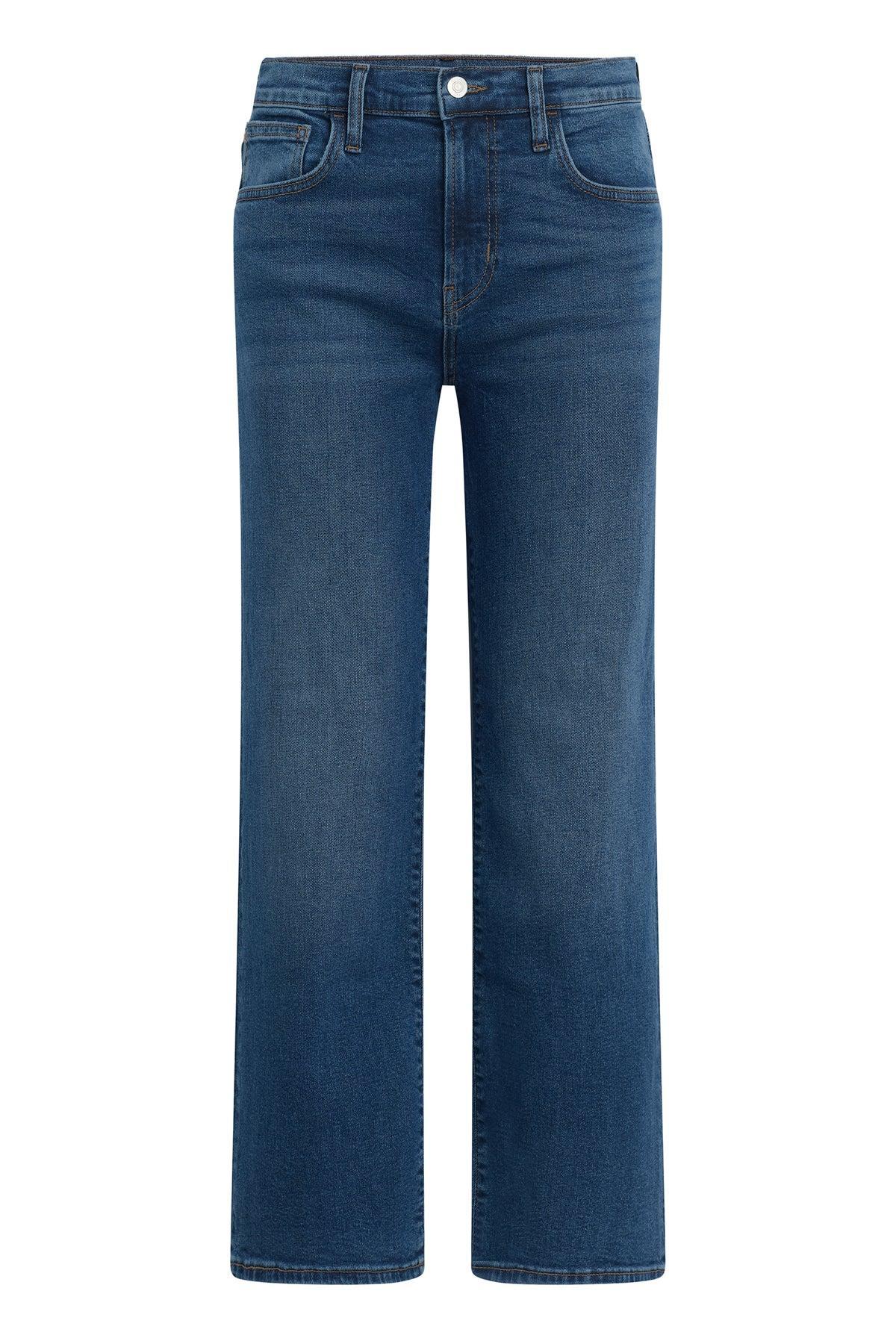 Rosalie High-Rise Wide Leg Ankle Jean Female Product Image