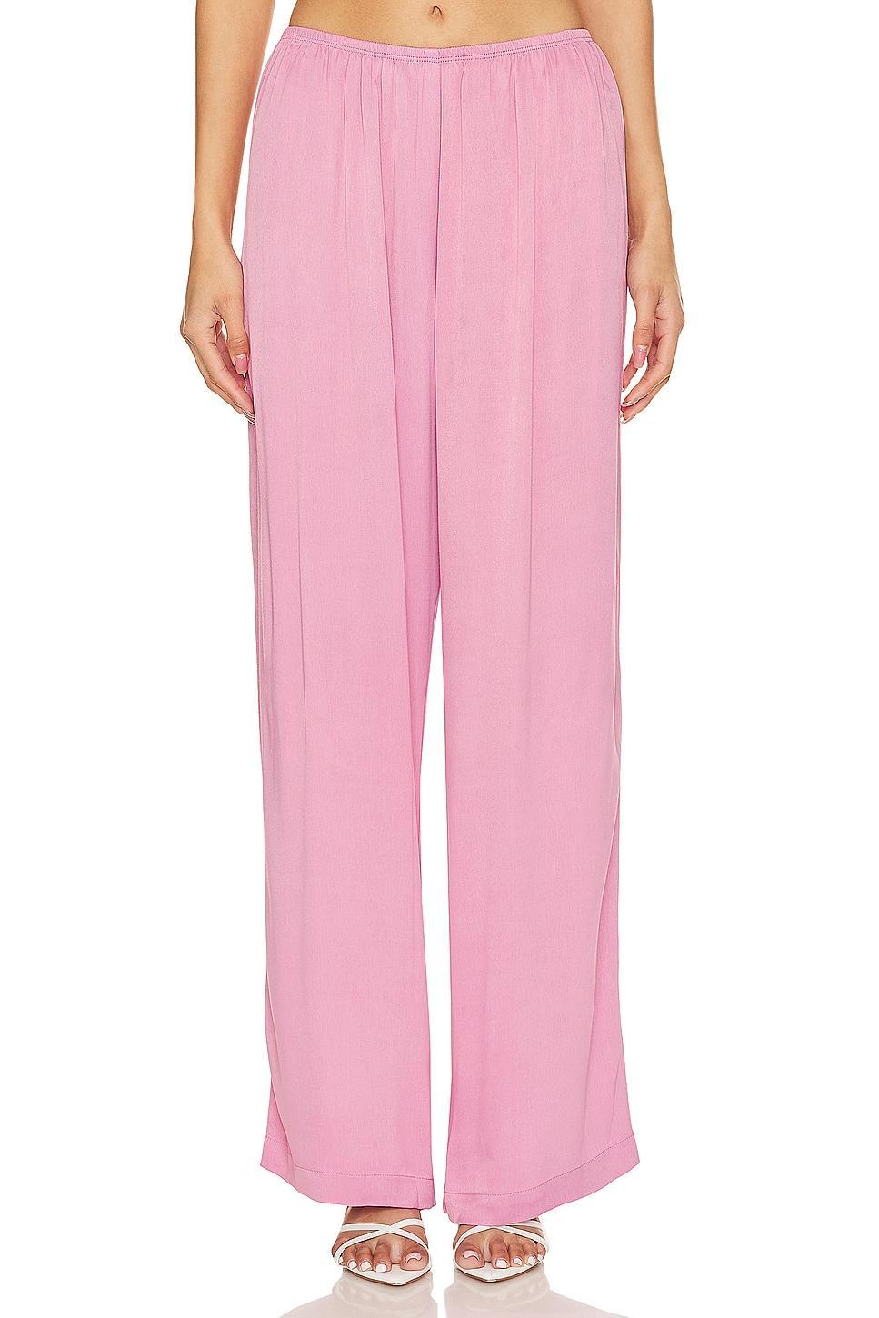 Satiny Simple Pant DONNI. Product Image