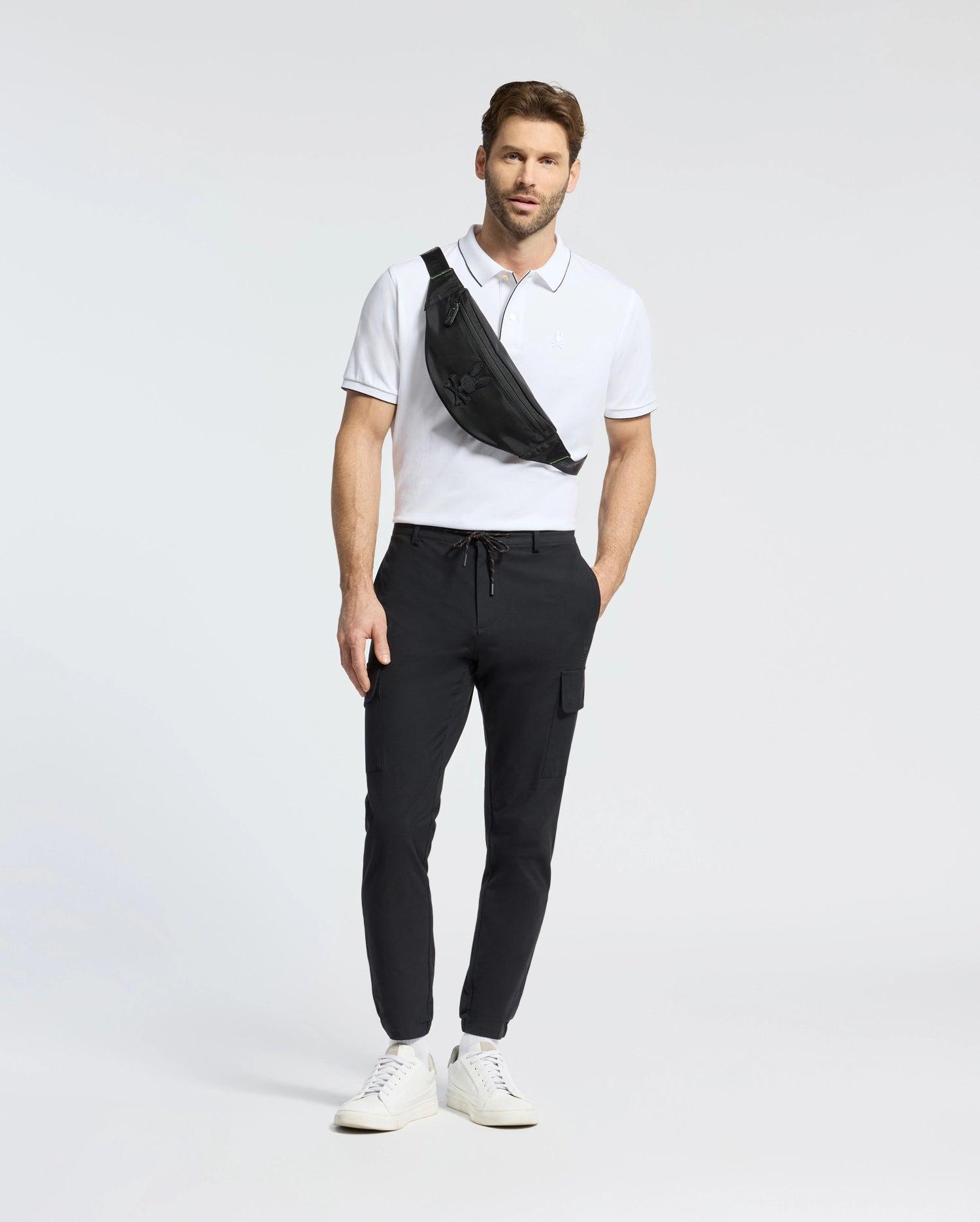 MENS BRYCE PERFORMANCE PIQUE POLO SHIRT - B6K486F200 Product Image