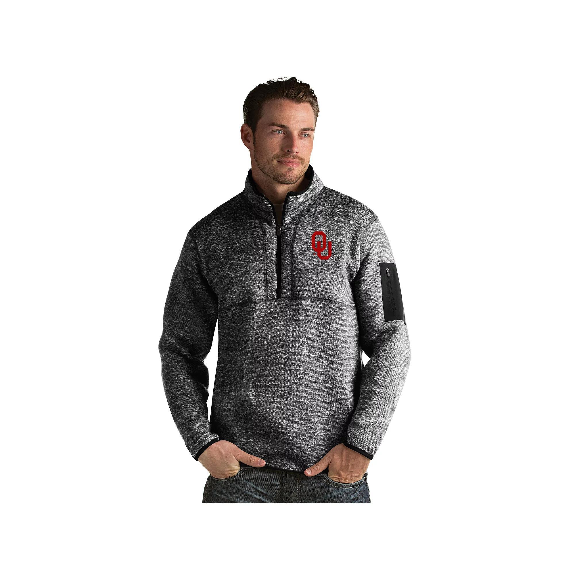 Mens Antigua Oklahoma Sooners Fortune Pullover Product Image