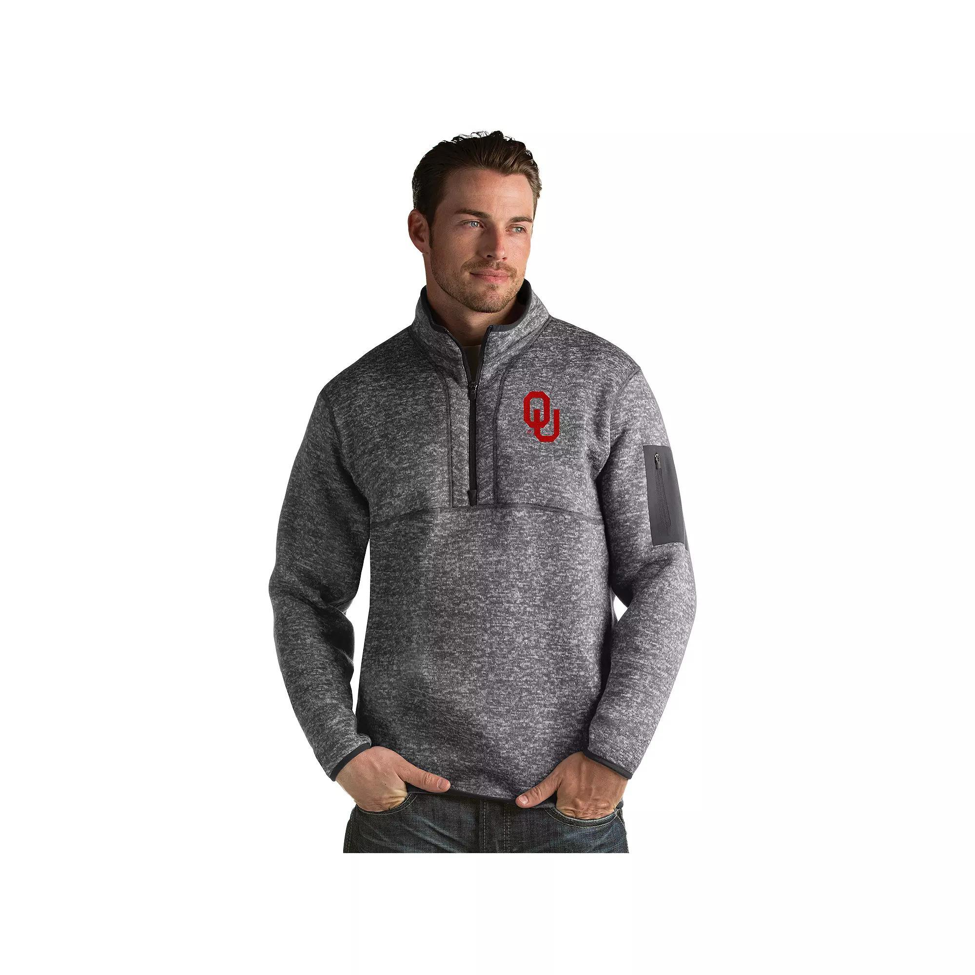 Men's Antigua Iowa Hawkeyes Fortune Pullover, Size: XL, Gray Product Image