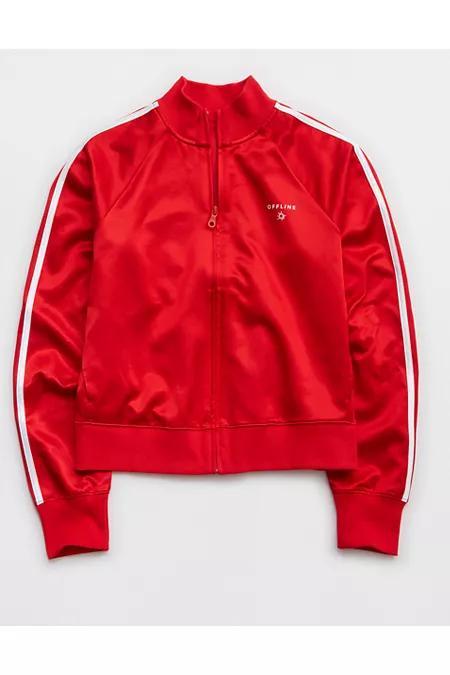 OFFLINE By Aerie Youre A Winner Satin Jacket Women's Product Image