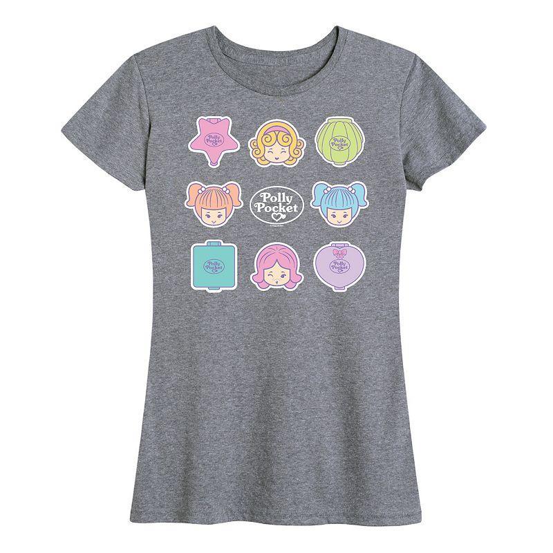 Womens Polly Pocket Grid Graphic Tee Product Image