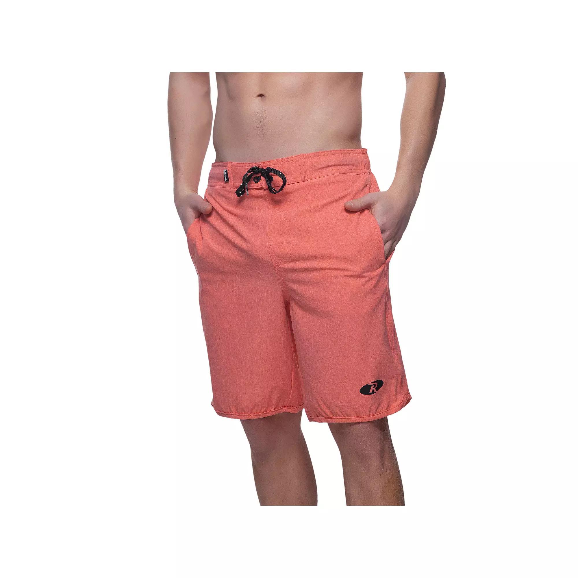 Men's Rokka&Rolla 9" Stretch Swim Trunks, Size: XL, Blue Product Image