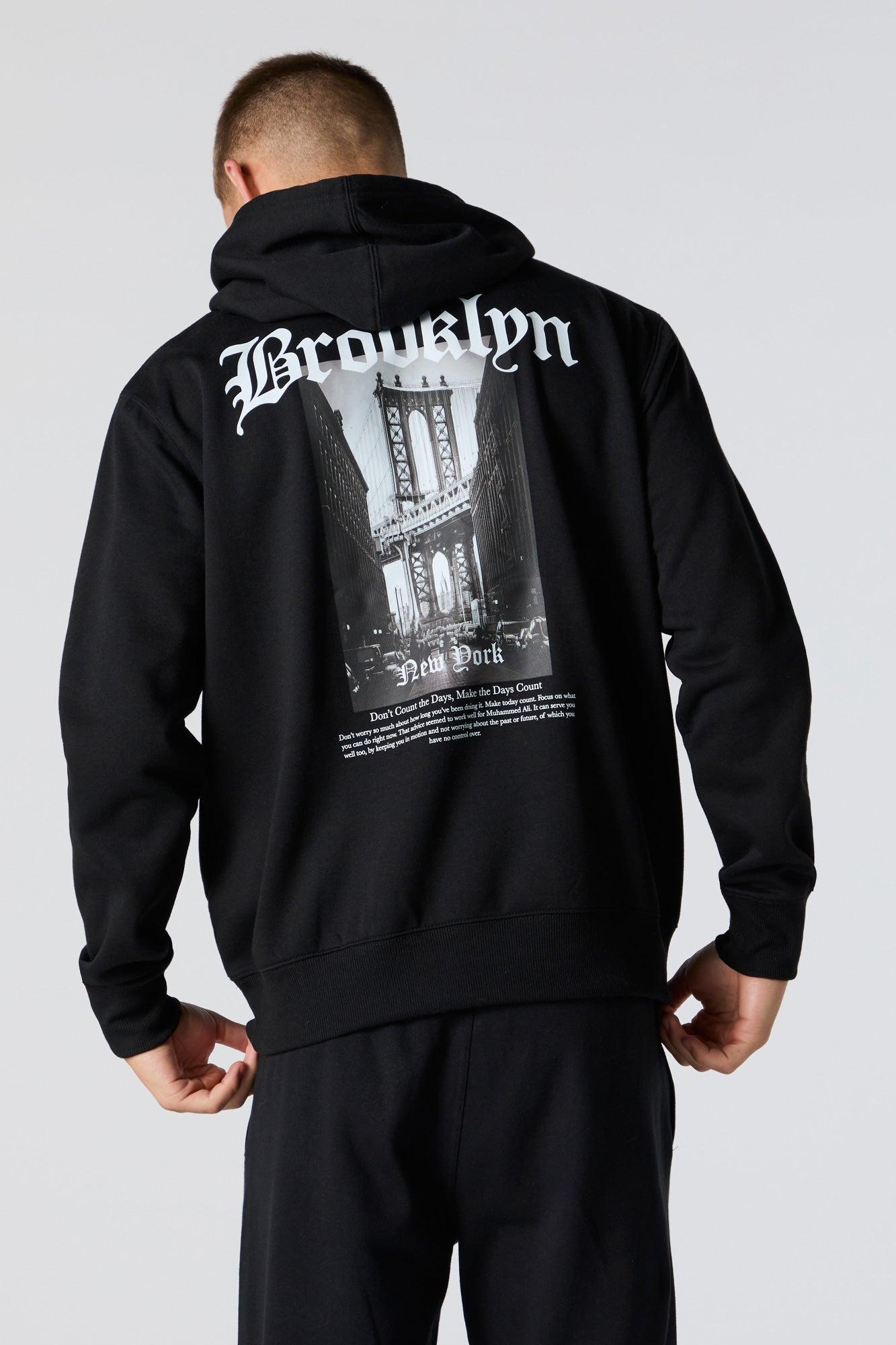 Destination Embroidered Fleece Hoodie Male Product Image